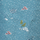 Flower Print Cosmetics Bag