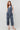 Allium Navy Jersey Printed Jumpsuit