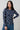Monica Jersey Printed Top Navy | Lily and Me Clothing