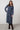 Damson Organic Cotton Jersey Midi Dress Navy | Lily and Me Clothing