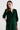 Harvest Stretch Jumbo Cord Shift Dress Pine Green