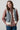 Gwyneth Fair Isle Sleeveless Cardigan Ecru | Lily and Me Clothing