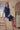 Belle Knee Length Stretch Twill Dress Navy | Lily and Me Clothing