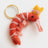 Klayton The Shrimp Felt Keyring