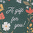 A6 Winter Gift Card with Matching White Envelope