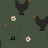 Hen Bamboo Socks Moss