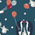 Party Penguin Bamboo Socks Petrol