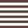 Maple Striped Jersey Tunic Chocolate