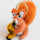 Woodland Friends Socks And Jazz Squirrel Keyring Giftbox