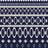 Easel Fair Isle Roll Neck Jumper Navy