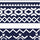 Chestnut Knitted Fair Isle Jacket Navy