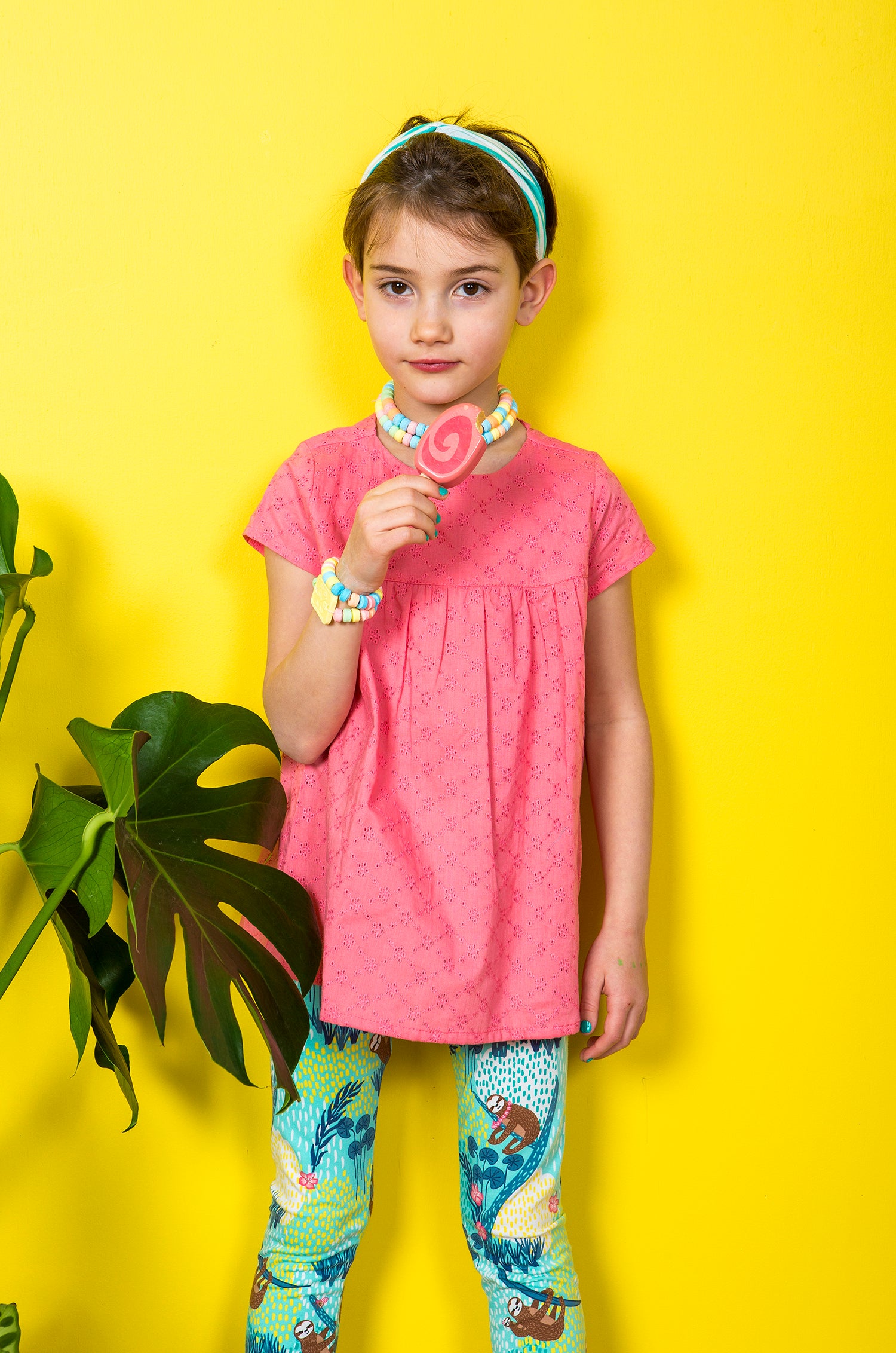Pop On Broderie Top