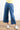 Wide Leg Trouser Pretty Embroidery Blue | Lily and Me Clothing