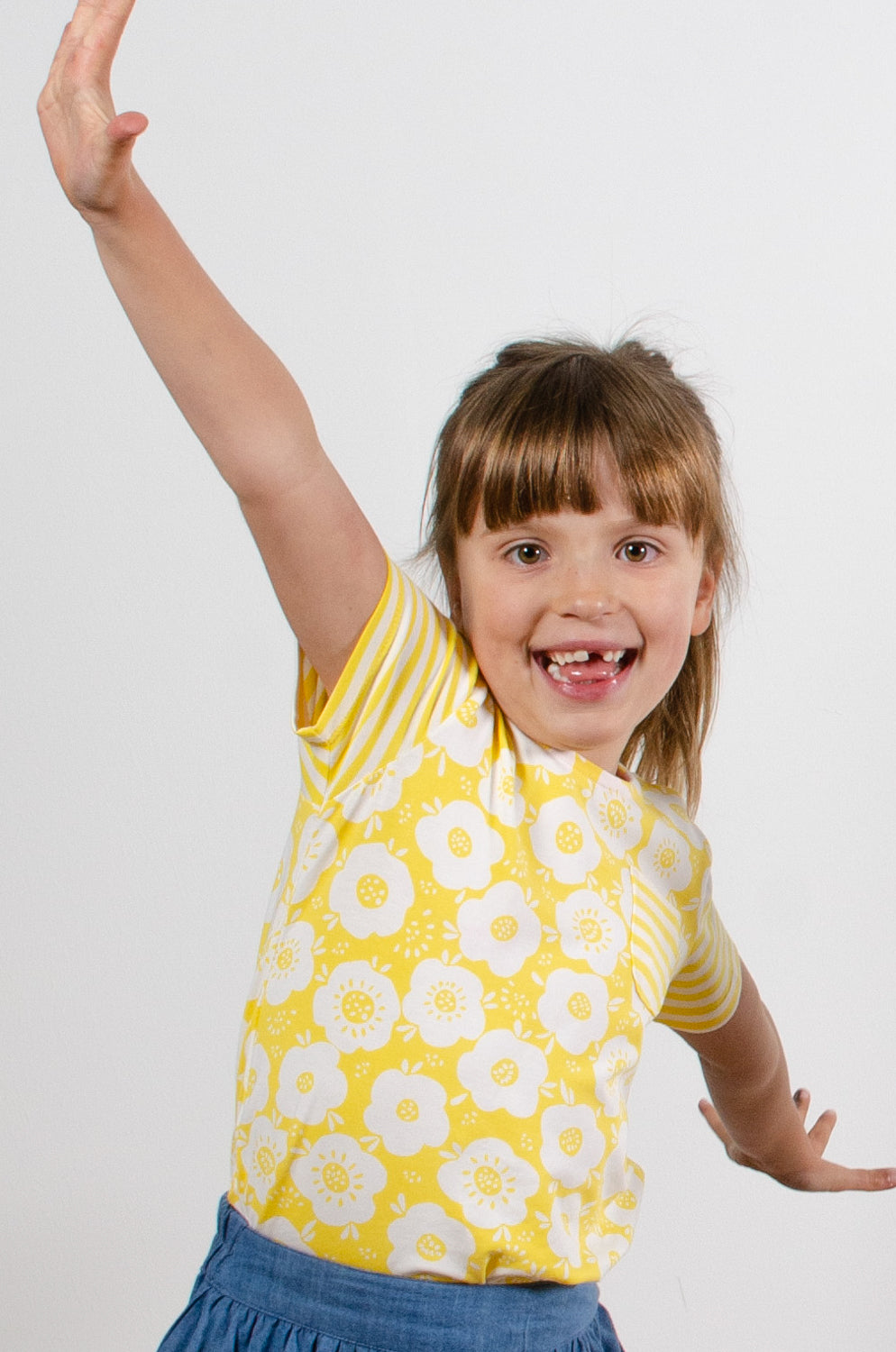 Mix Match Two Floral T Shirt