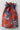 Fabric Gift Bag Vintage Floral Rust