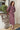 Celia Floral Print Long Sleeved Midi Dress Mulberry | Lily and Me Clothing
