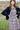 Farewell Knee-Length Check Dress Mulberry | Lily and Me Clothing