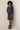 Elmore Organic Jersey Shirt Dress Navy | Lily and Me Clothing