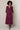 Braidstone Organic Jersey Dress Mulberry | Lily and Me Clothing