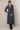 Braidstone Organic Jersey Dress Navy | Lily and Me Clothing