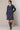 Winnie Collared Shift Dress Navy | Lily and Me Clothing