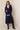 Rose Wrap Ditsy Print Midi Dress Navy | Lily and Me Clothing