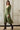 Rose Wrap Ditsy Print Midi Dress Olive | Lily and Me Clothing