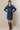Ida Cowl Neck Dress Blue | Lily and Me Clothing
