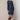 Sage Printed Swing Dress Blue | Lily and Me Clothing