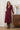 Rose Wrap Dress Mulberry | Lily and Me Clothing