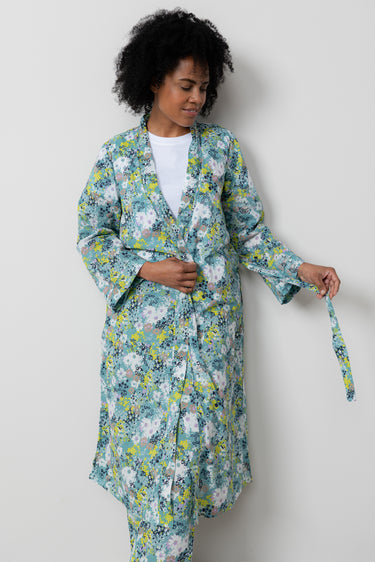 Meadow Spray Floral Dressing Gown