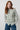 Rachel Organic Cotton Frill Blouse Moss | Lily and Me Clothing