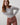 Monica Jersey Striped Long Sleeve Top Chocolate | Lily and Me Clothing