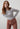 Monica Jersey Striped Long Sleeve Top Chocolate | Lily and Me Clothing