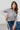 Riverside Striped Casual Jersey Top Chocolate | Lily and Me Clothing