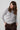 Marnie Striped Frill Neck Top Chocolate | Lily and Me Clothing