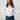 Rosewood Frill High Neck Top White | Lily and Me Clothing