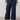 Isla Stretch Twill Cropped Trousers Navy | Lily and Me Clothing