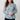 Rachel Organic Cotton Frill Blouse Ice Blue | Lily and Me Clothing