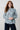 Rachel Organic Cotton Frill Blouse Ice Blue | Lily and Me Clothing