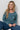 Riverside Printed Casual Jersey Top Petrol | Lily and Me Clothing