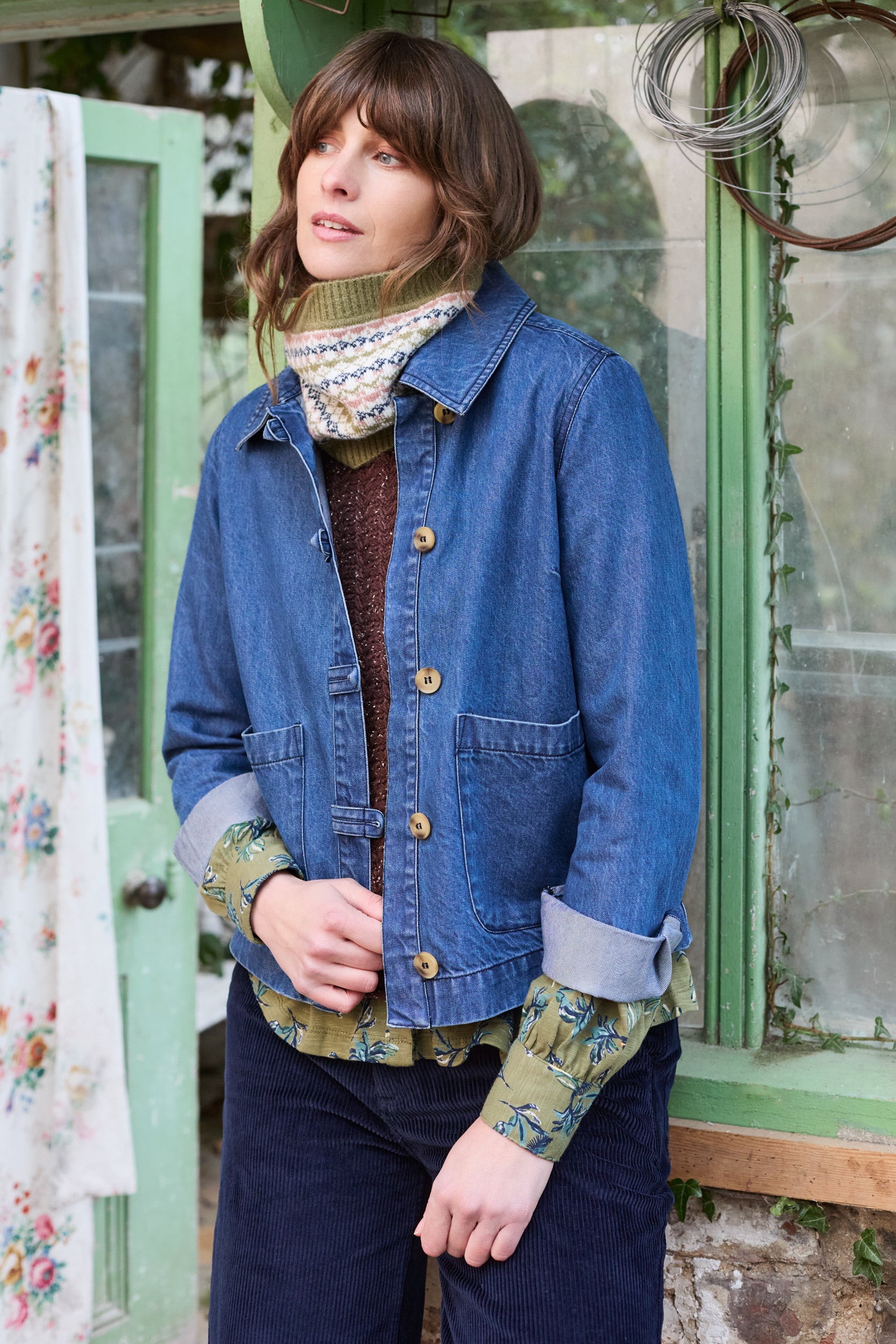 Stratton Denim Blue Jacket – Lily & Me
