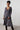 Rose Crossover Printed Wrap Dress Chocolate | Lily and Me Clothing