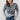 Angela Printed Knit Top Grey | Lily and Me Clothing