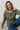 Riverside Printed Organic Cotton Jersey Top Green | Lily and Me Clothing