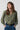 Wayfairing Printed Organic Cotton Jersey Blouse Green | Lily and Me Clothing