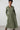Seasons Organic Cotton Midi Shirt Dress Green | Lily and Me Clothing