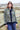 Ash Cotton Cord Printed Jacket Moss | Lily and Me Clothing