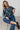 Beech Cotton Pincord Shirt Navy | Lily and Me Clothing