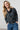Relaxed Everyday Cowl Neck Jumper Navy | Lily and Me Clothing